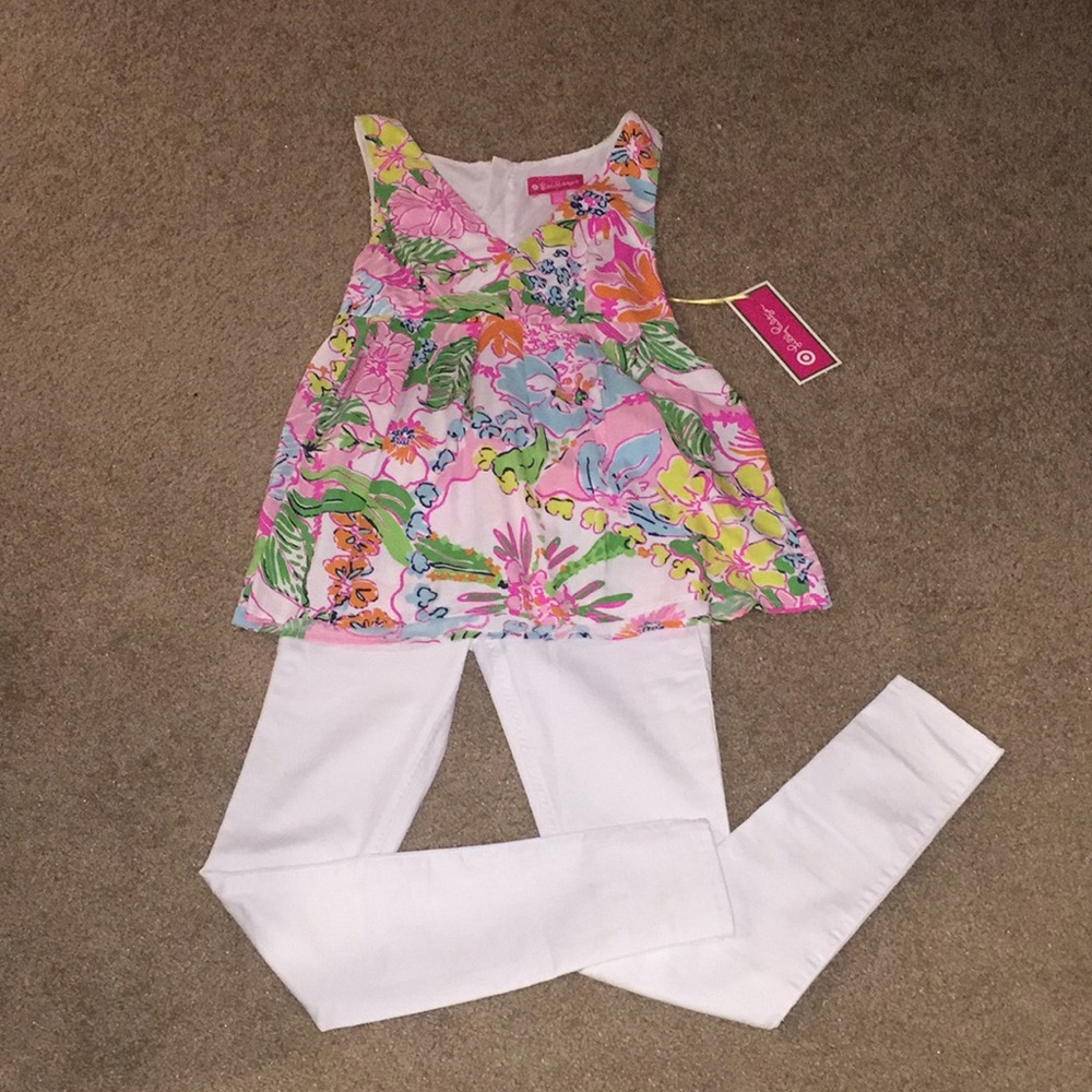Lilly Pulitzer Peplum Tank